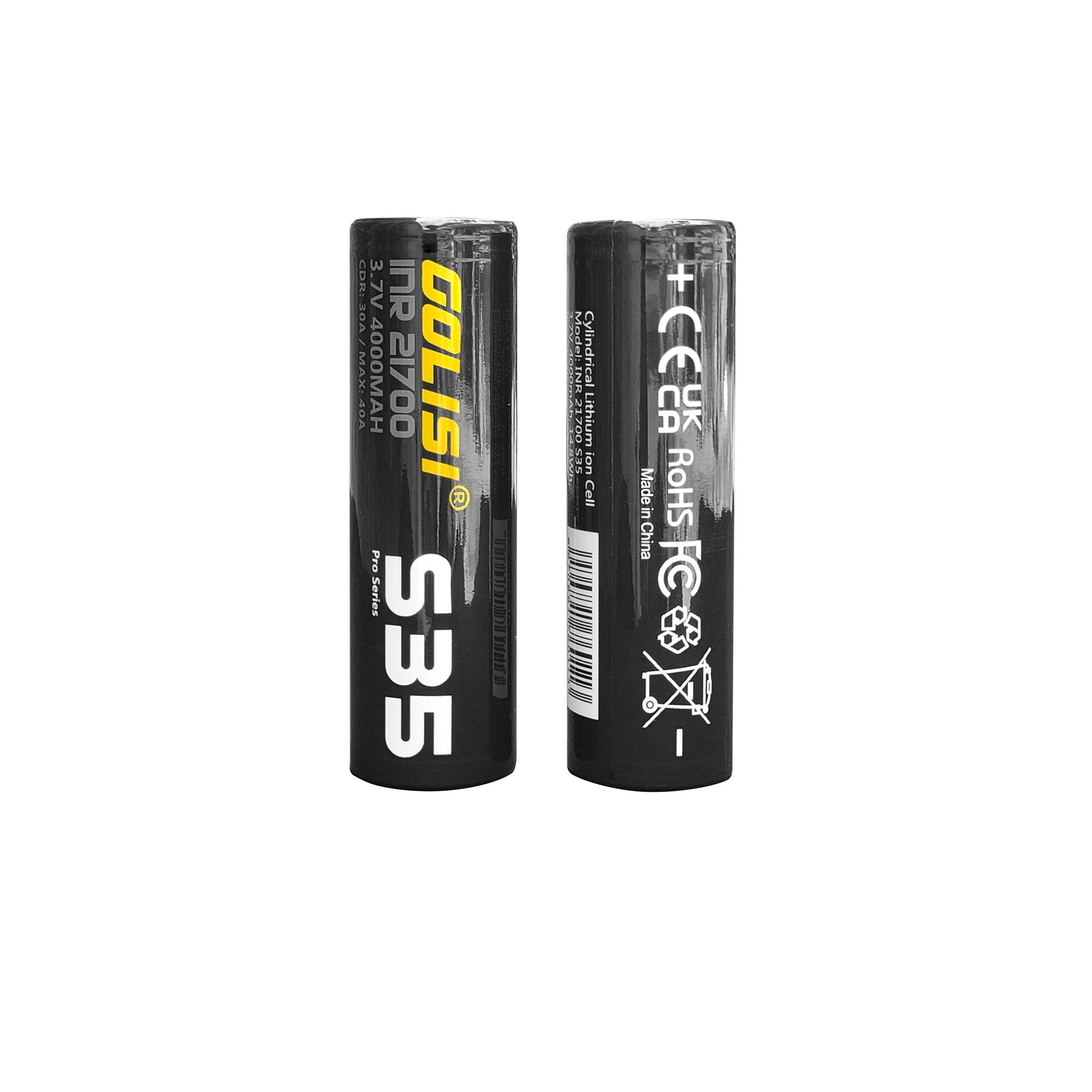 golisi-s35-21700-3750mah-40a-imr-battery-1682080.jpg Golisi S35 21700 3750mAh 40A IMR Battery - Image 1